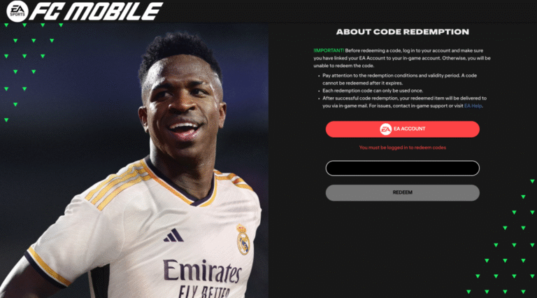 New FC Mobile Redeem Codes Offer 7 In-Game Rewards