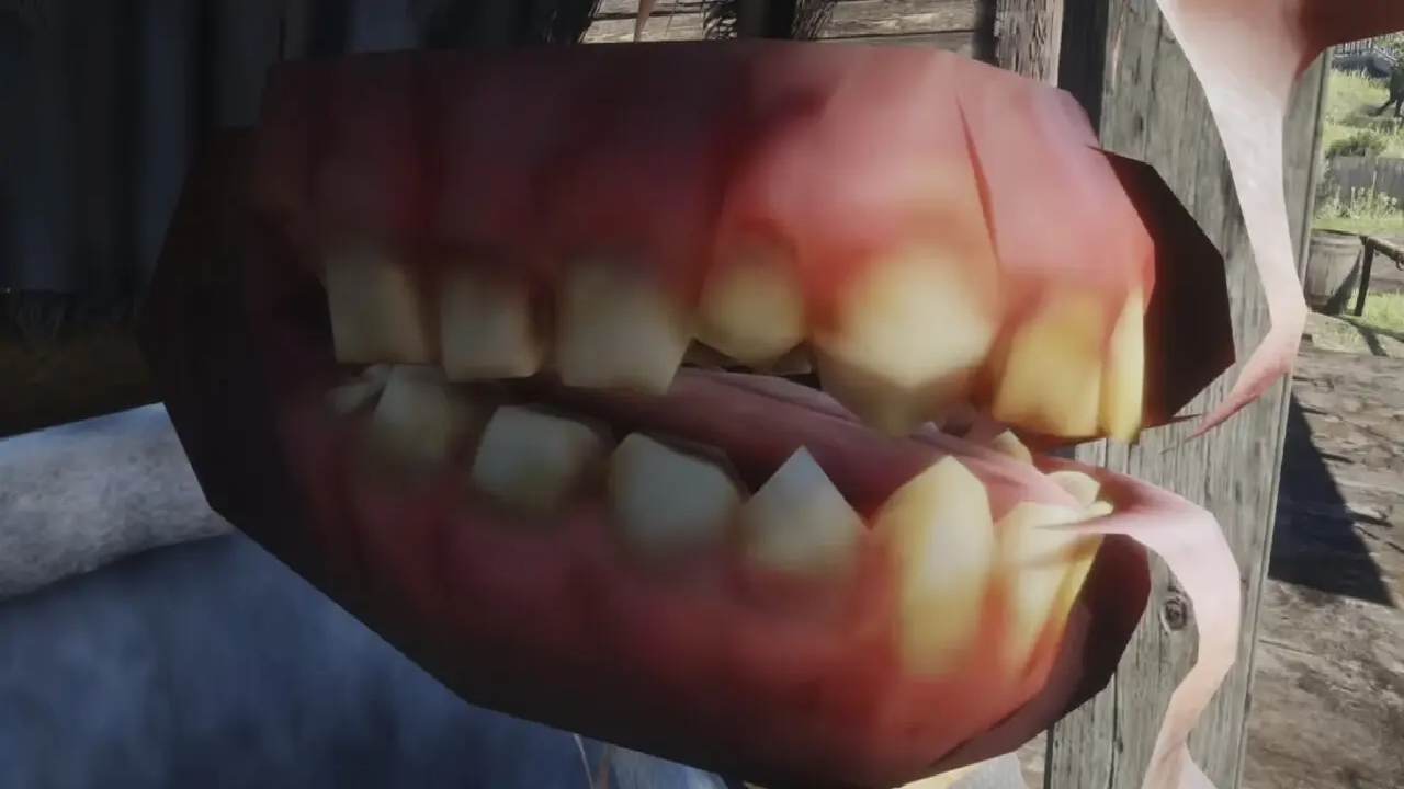 NPC Teeth Models in Red Dead Redemption 2 Reveal Rockstar’s Stunning Attention to Detail