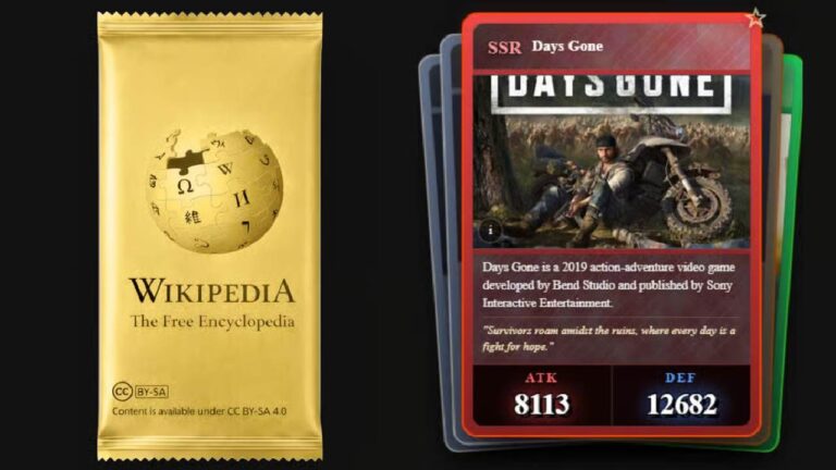 WikiGacha: The Viral Browser Gacha Game Turning Wikipedia Articles into Collectible Cards