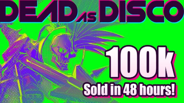Dead as Disco Sells 100 Thousand Copies in Just Two Days and Becomes an Indie Gaming Sensation