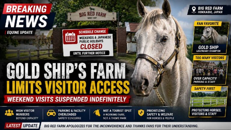 Gold Ship’s Farm Limits Visitor Access After Overcrowding Concerns Rise