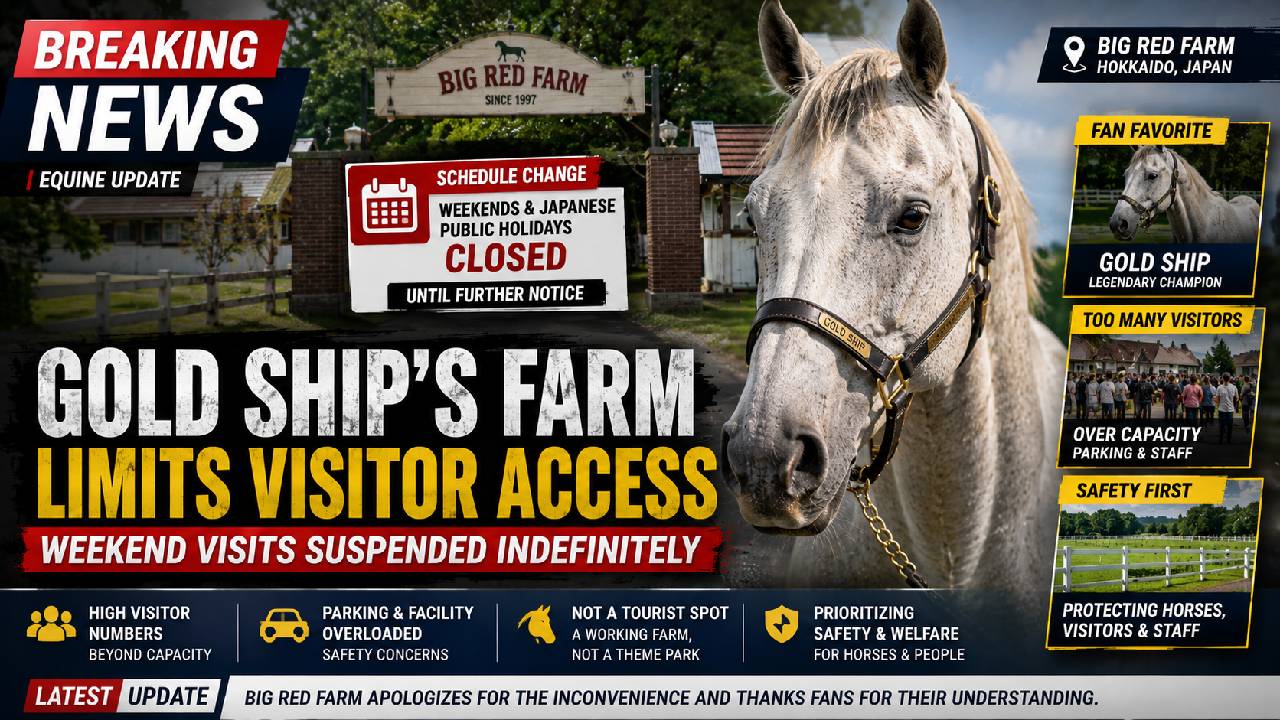 Gold Ship’s Farm Limits Visitor Access After Overcrowding Concerns Rise