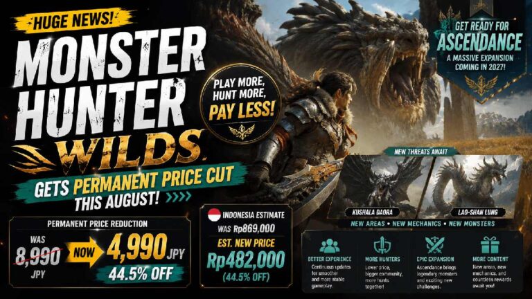Monster Hunter Wilds Gets a Permanent Price Cut Ahead of the Massive Ascendance Expansion