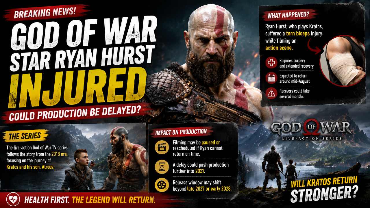 God of War Star Ryan Hurst Injured During Filming, Could Production Face a Delay?