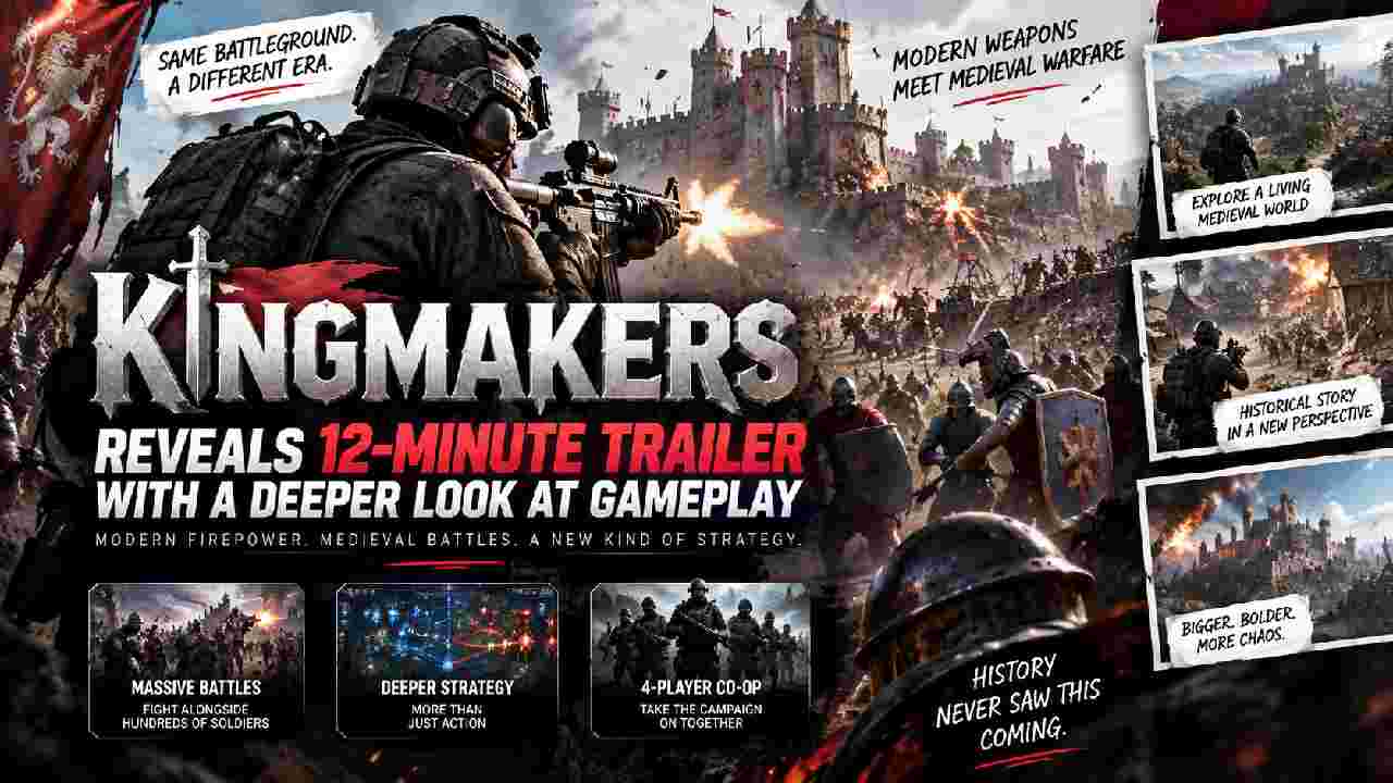 Kingmakers Reveals 12-Minute Gameplay Deep Dive Into Medieval Warfare
