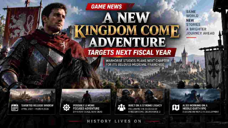 New Kingdom Come Adventure Could Arrive Sooner Than Fans Expected