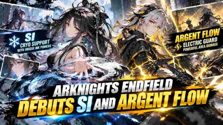 Arknights Endfield Introduces Si and Argent Flow in Sanctuary of Ink