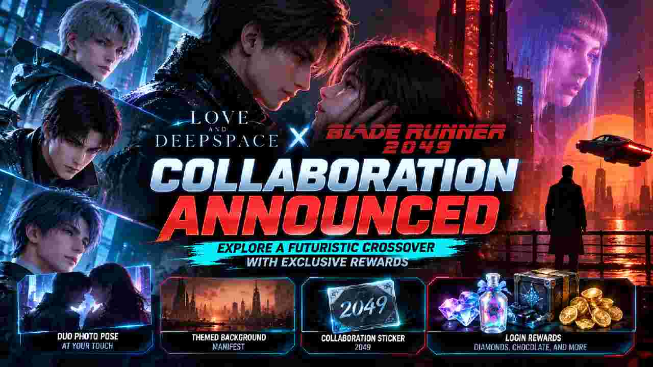 Love and Deepspace x Blade Runner 2049 Collaboration Brings Rendered Real Event
