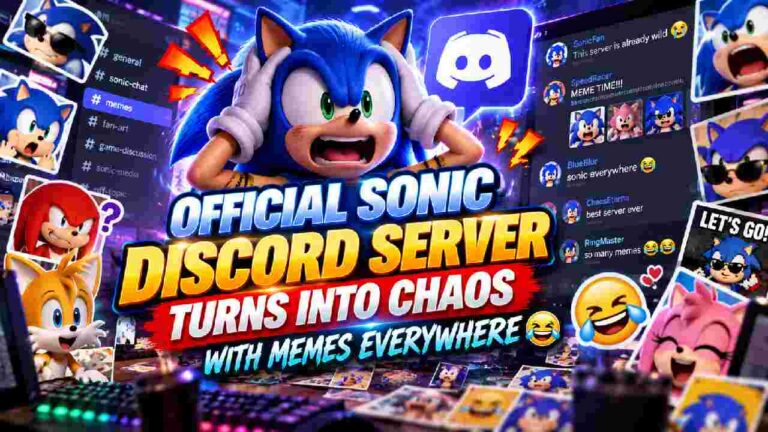 SEGA’s Official Sonic Discord Descends Into Meme-Filled Chaos After Launch