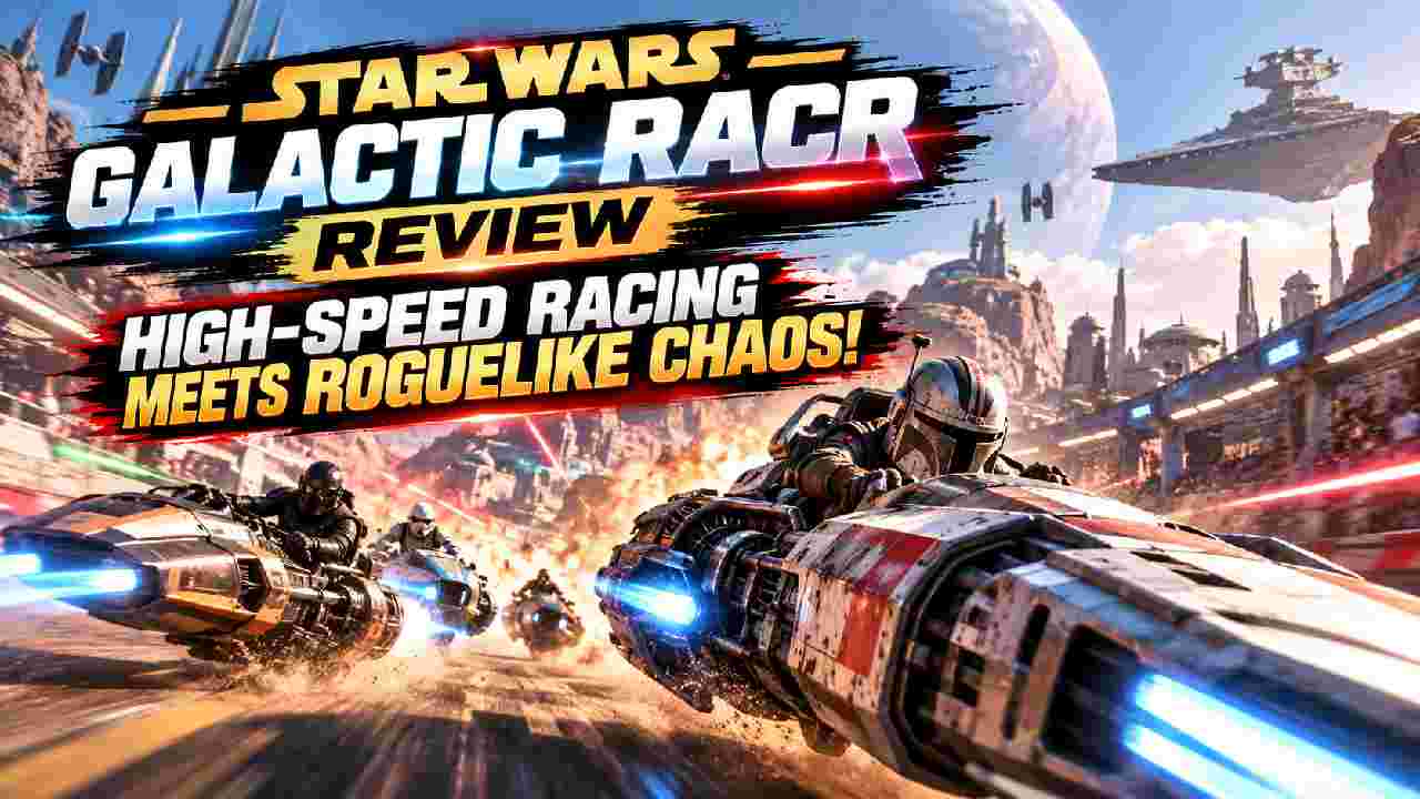 Star Wars: Galactic Racer Review High-Speed Racing Meets Roguelike Chaos